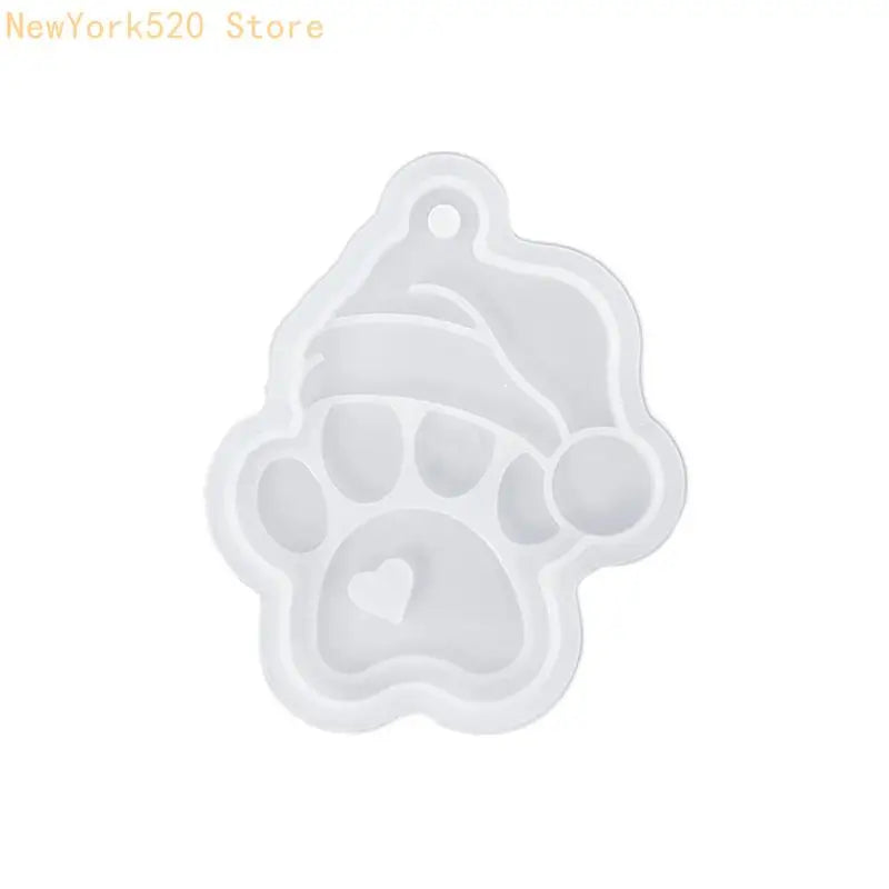 Silicone Christmas Mould – Reindeer Snowman Bells Designs