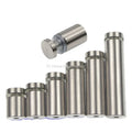 10PCS 19mm Stainless Steel Standoff Screws – Glass & Acrylic Sign