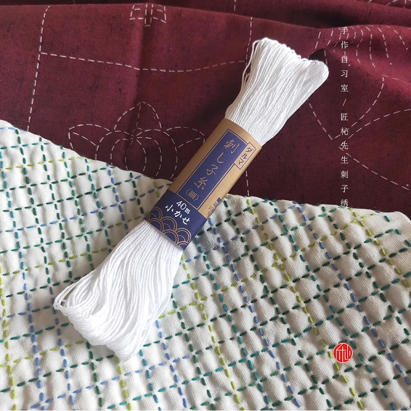 Yokota 4-Strand Cotton Embroidery Thread 40m – 20 Colors