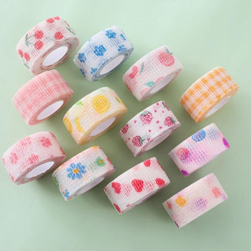 Flex Nail Finger Protection Tape Star Heart Wrap 3-5 Pcs