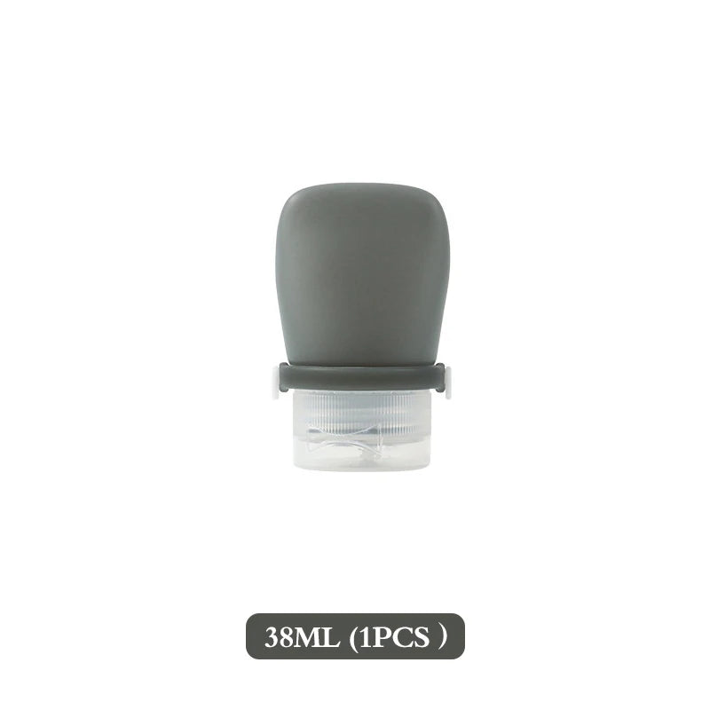 Silicone Travel Bottles 30/60/90ml Leak-Proof Refillable Squeeze