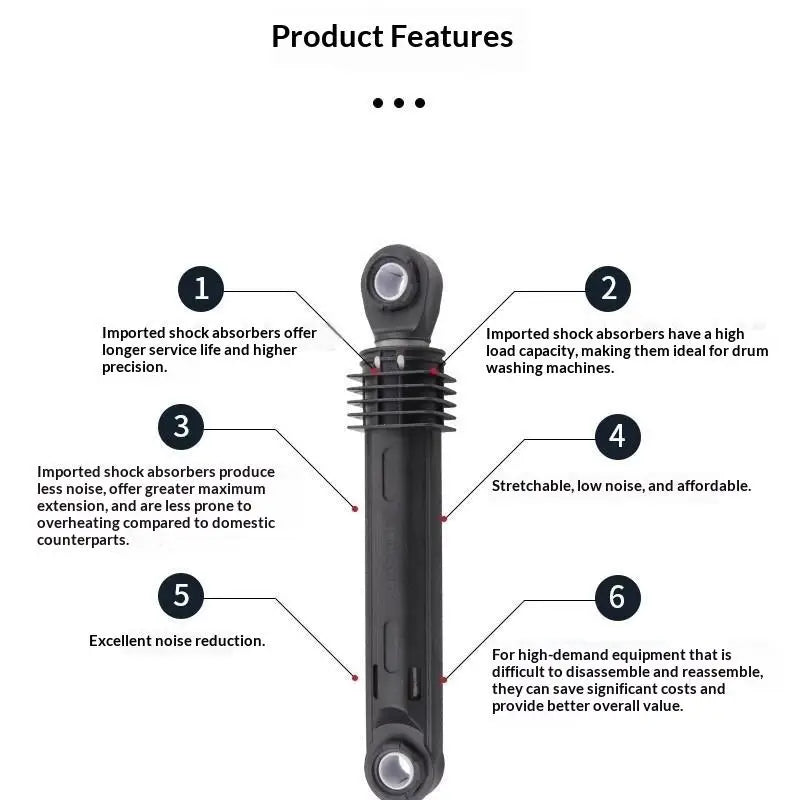 Front Load Washer Shock Absorber – Drum Stabilizer Part