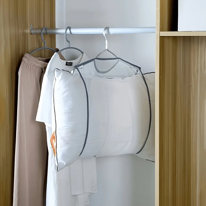 Mesh Laundry Drying Net – Space-Saving Quick-Dry Hanging Rack