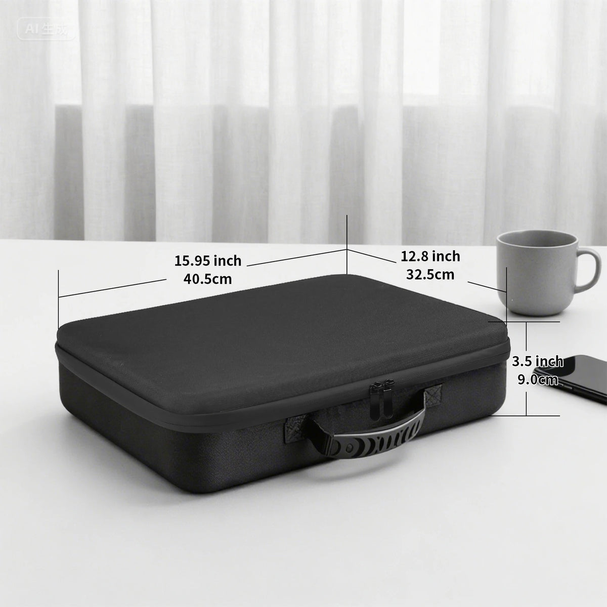 Weatherproof Hard Case for Starlink Mini – Shockproof Travel Bag