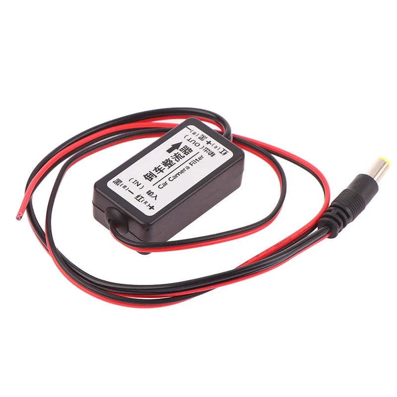 12V DC Power Relay Filter Rectifier for Car Backup Camera