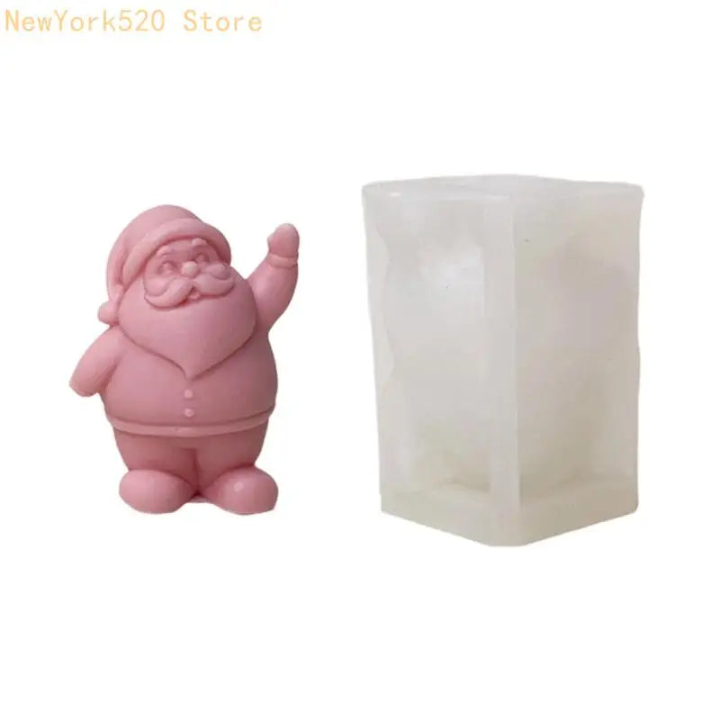 Santa Silicone Mould – Christmas Baking & Craft Mold