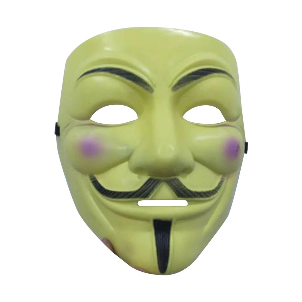 Guy Fawkes Anonymous Full Face Mask – Halloween Cosplay Prop