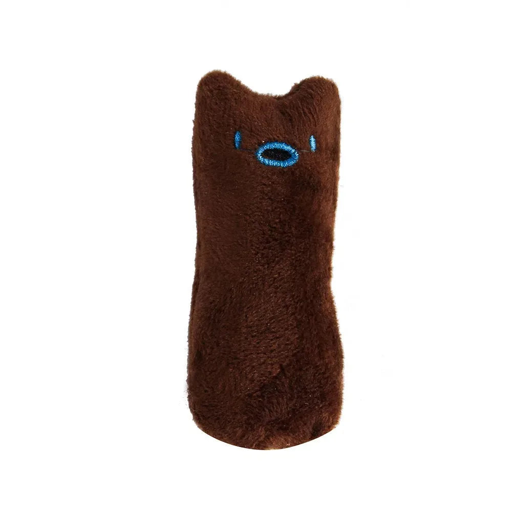 Cat Teaser Squeaky Plush Pillow Toy – Interactive Pet Toy