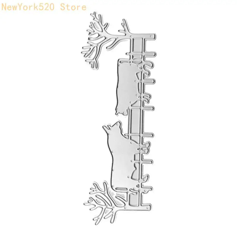Easter Die Cut Embossing Template for DIY Scrapbooking & Cards