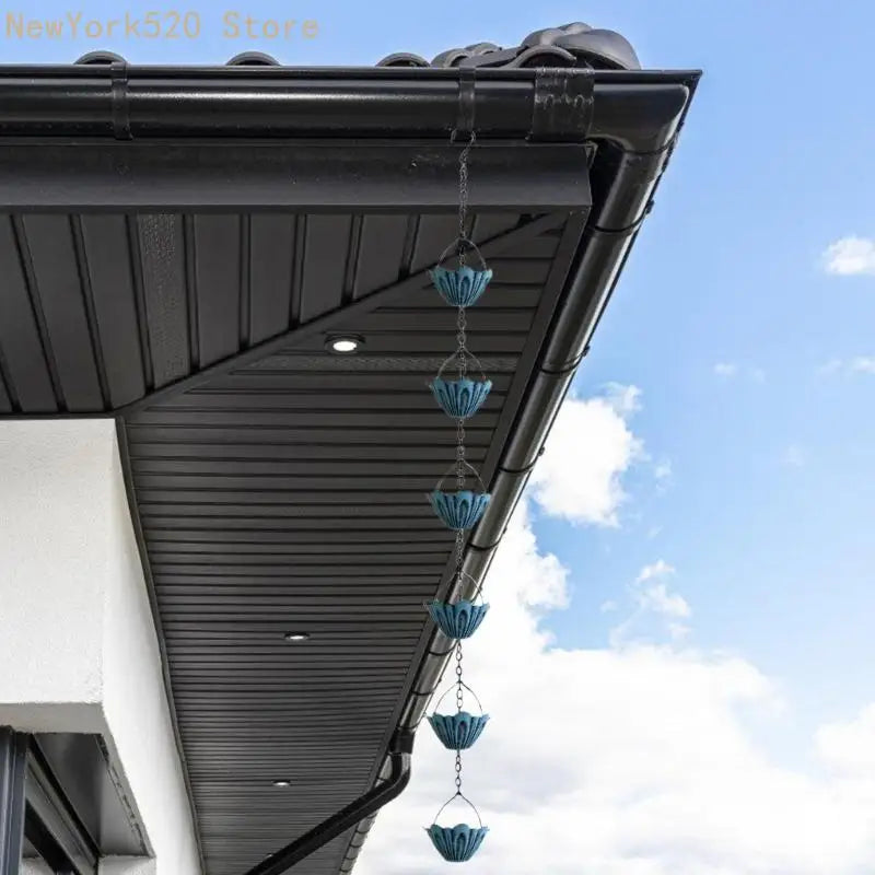 Metal Cup Rain Chain Rustproof Decorative Drainage System
