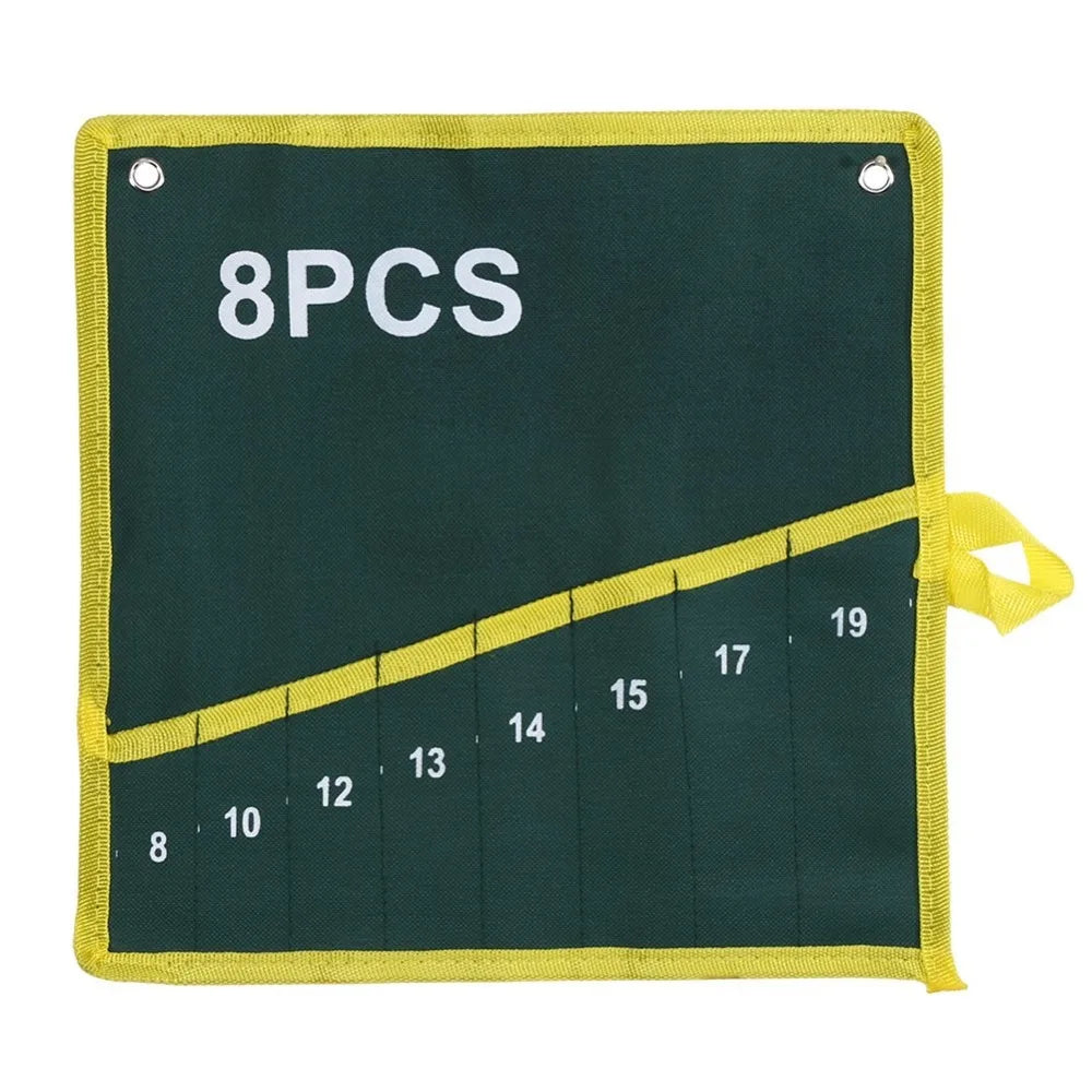 Roll-Up Wrench Tool Bag – Multi-Pocket Spanner Storage Pouch