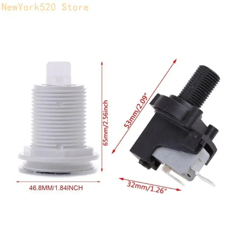 Sink Top Air Switch for Garbage Disposal with Hose Self-Lock
