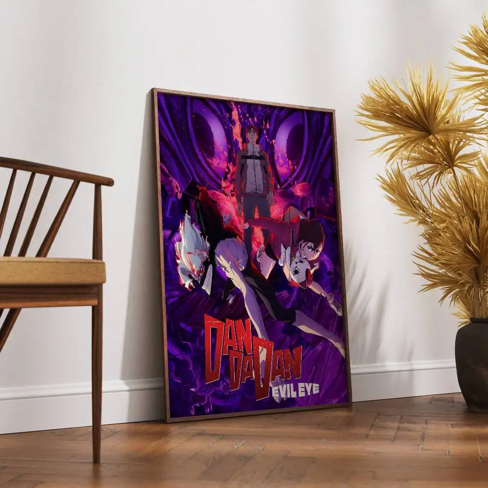 DanDaDan Anime Self-Adhesive Waterproof Poster | Wall Art Decor