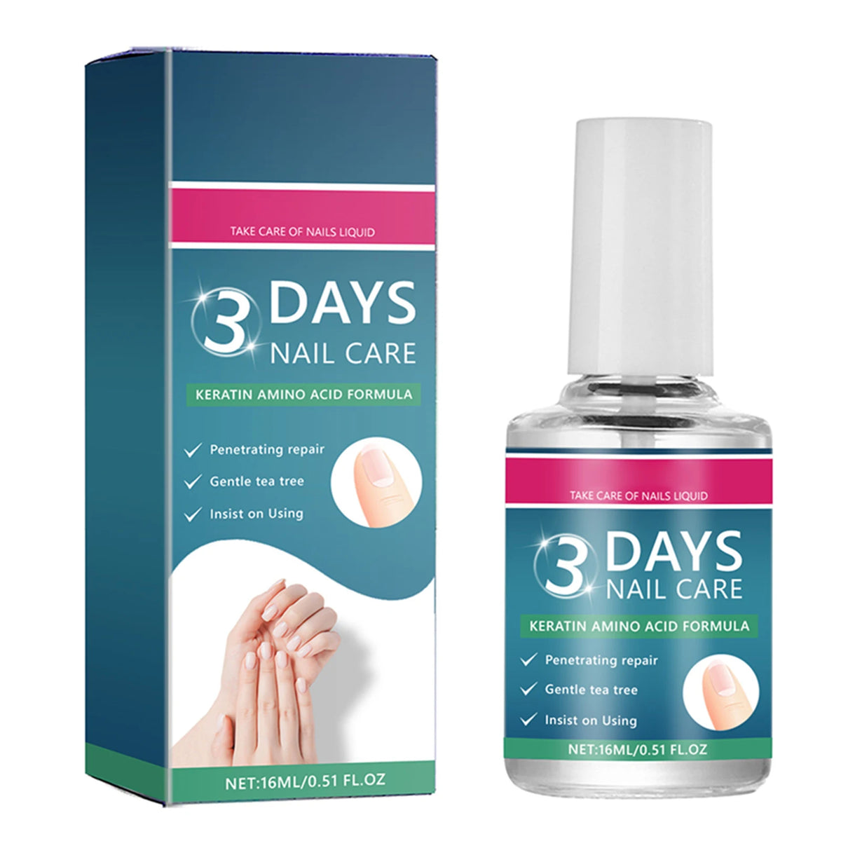 Eelhoe Keratin Amino Acid Nail Care Oil – Strengthen Nails