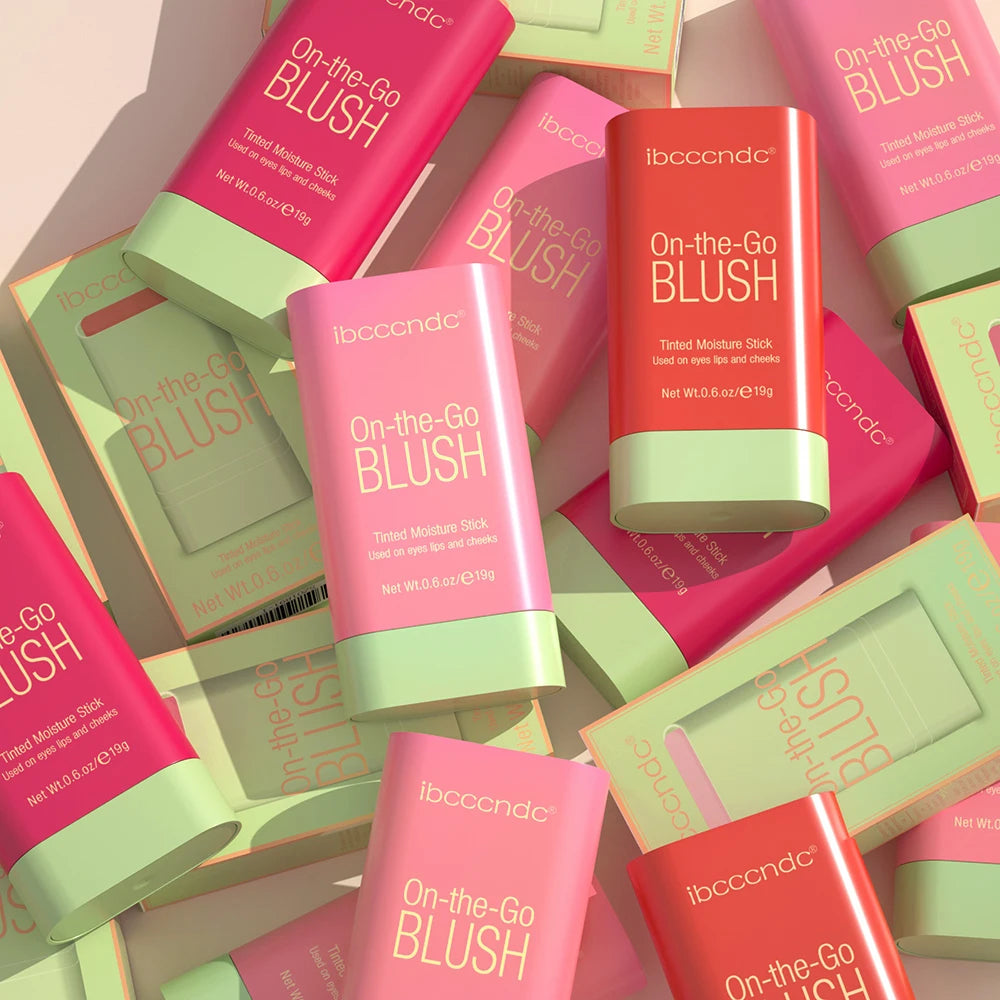 ibcccndc Cream Blush Stick – Waterproof Multi-Use Color