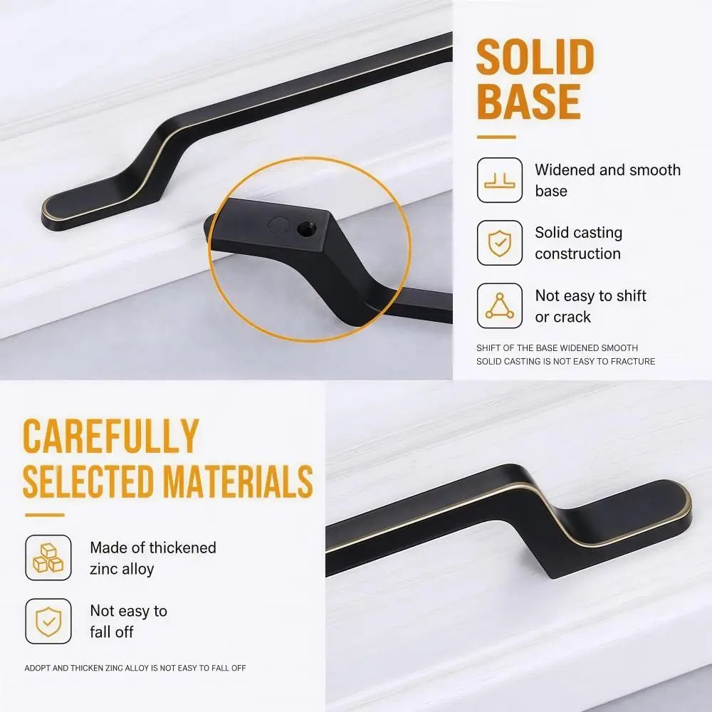 Zinc Alloy Retro Long Bar Cabinet Pull Handle – Anti-Rust