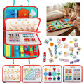 Felt Busy Board for Toddlers – Zipper, Buttons & Ties
