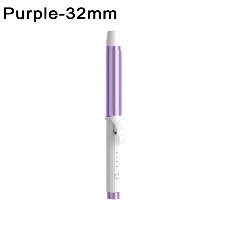 Rotating Ceramic Curling Iron 25/28/32mm – Adjustable Temp