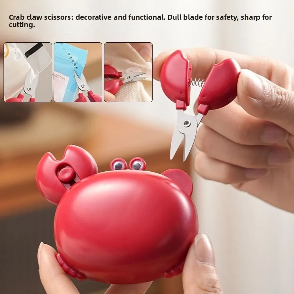 4-in-1 Magnetic Crab Bottle Opener with Scissors & Cutter