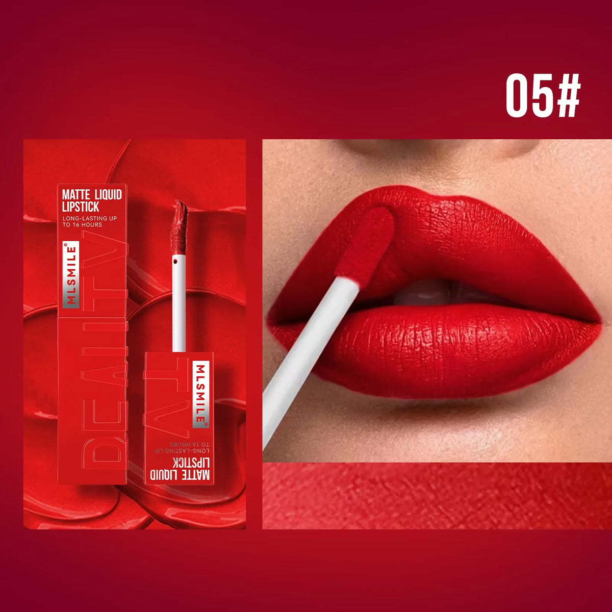 OREADEX Matte Velvet Liquid Lipstick – 6 Shades, Waterproof