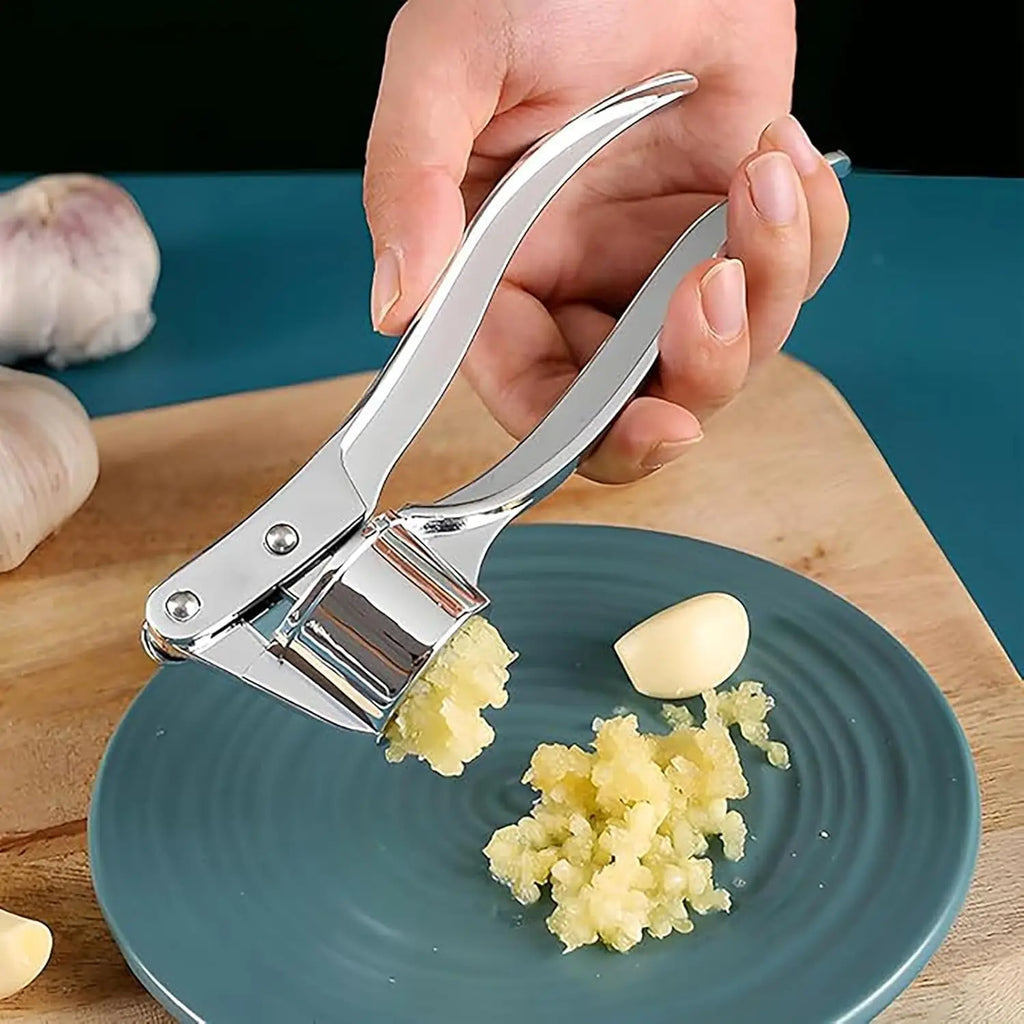 VIBE Rust-Proof Garlic Press – Ergonomic Dishwasher Safe