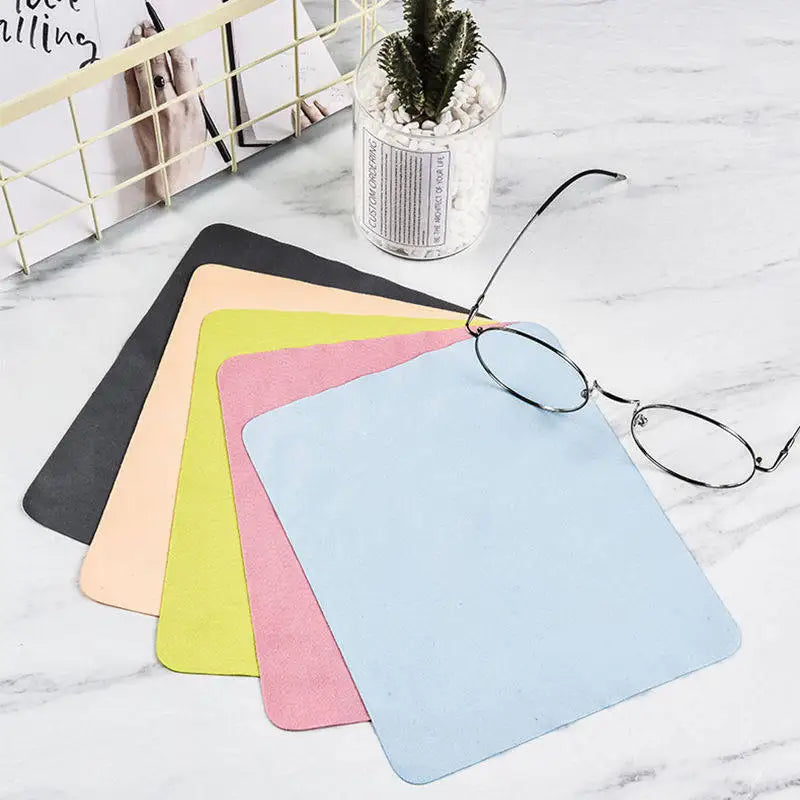 Microfiber Lens Cleaning Cloths 5/10 Pack – Glasses & Screens