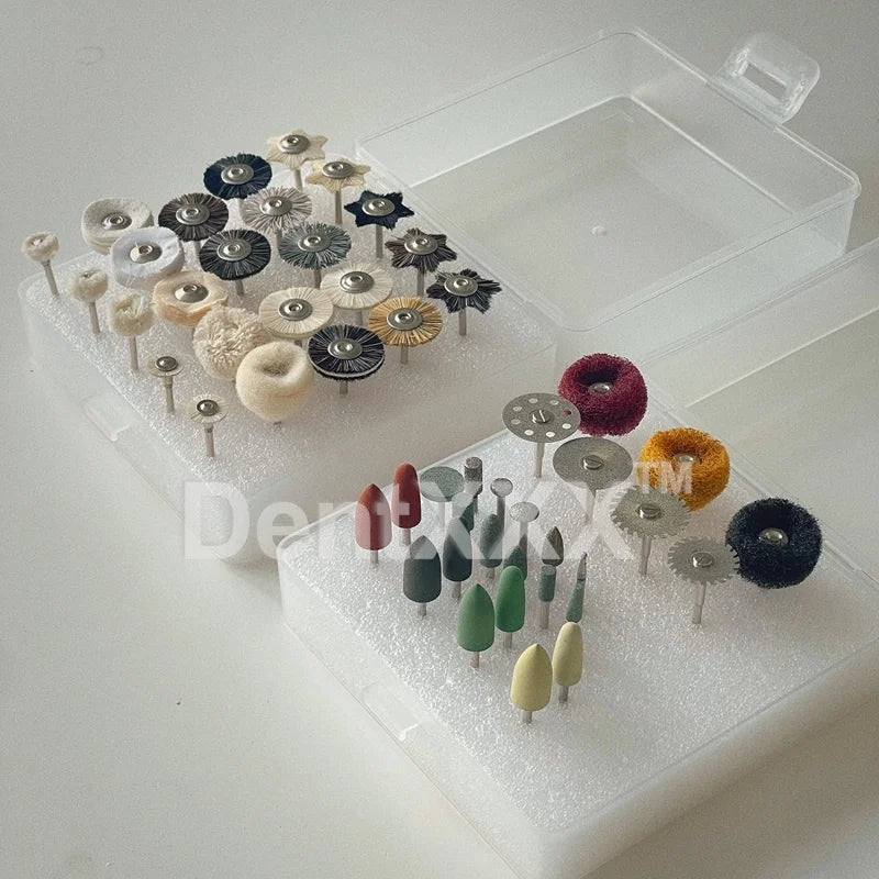 51Pcs HP Polishing Kit 2.35mm – Diamond Burs & Grinding Set