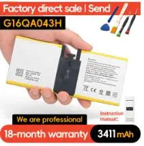 SUOZHAN Battery for Microsoft Surface Go 1824 G16QA043H 3411mAh