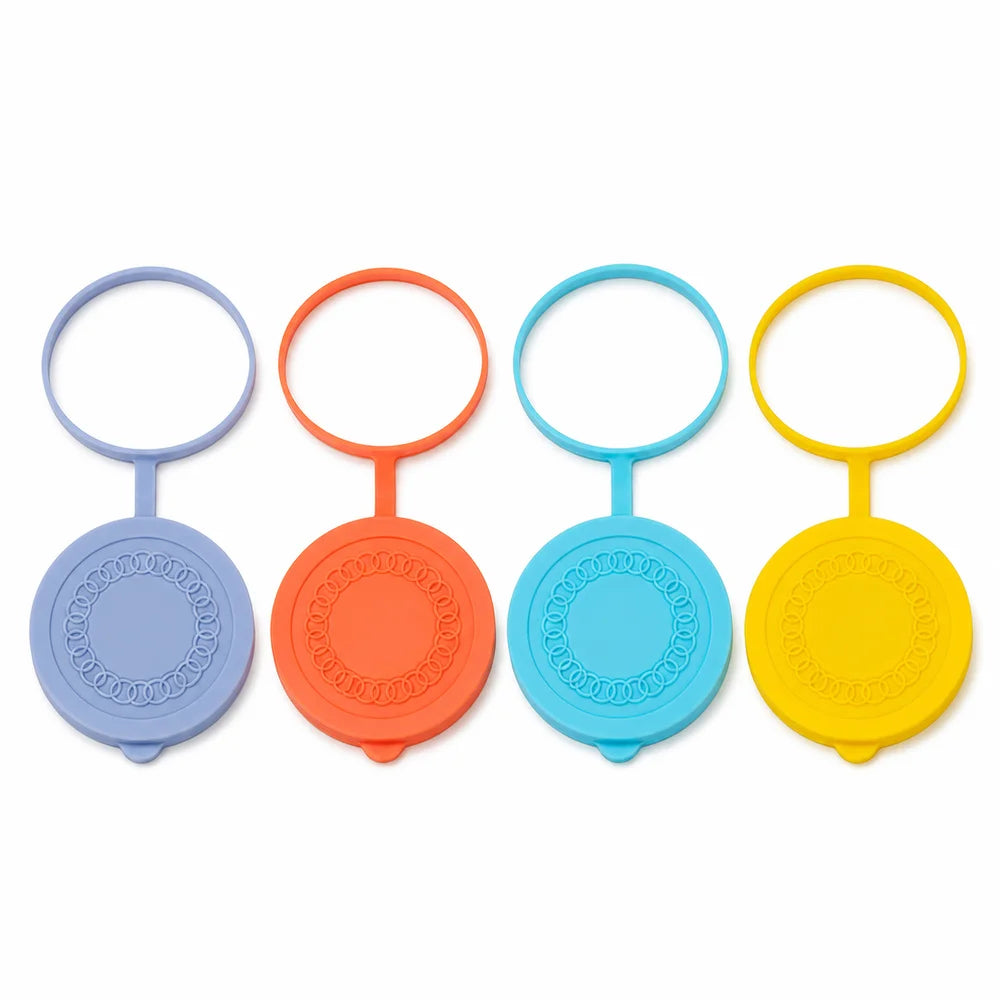 Reusable Silicone Pitcher Lid 3.2" Flexible Fit 35oz Cover