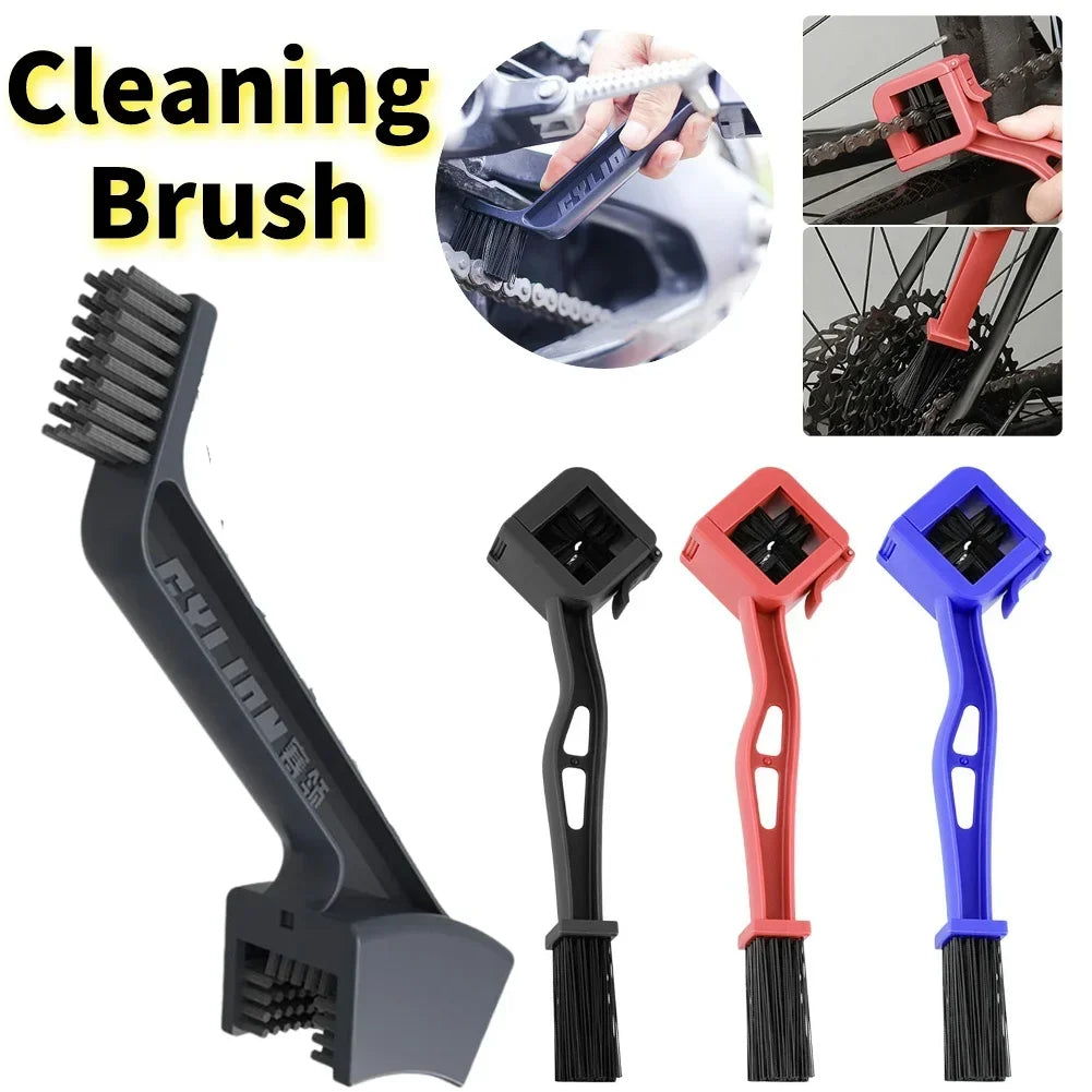 Motorcycle & Bike Chain Cleaning Brush – ABS Scrubber Tool