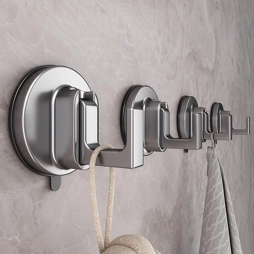 Vacuum Suction Cup Hooks – Punch-Free Wall Hook for Bathroom