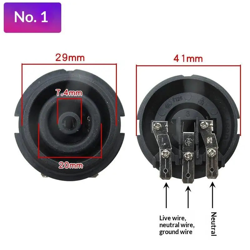 Electric Kettle Base Thermostat Coupler Switch Replacement 2pcs