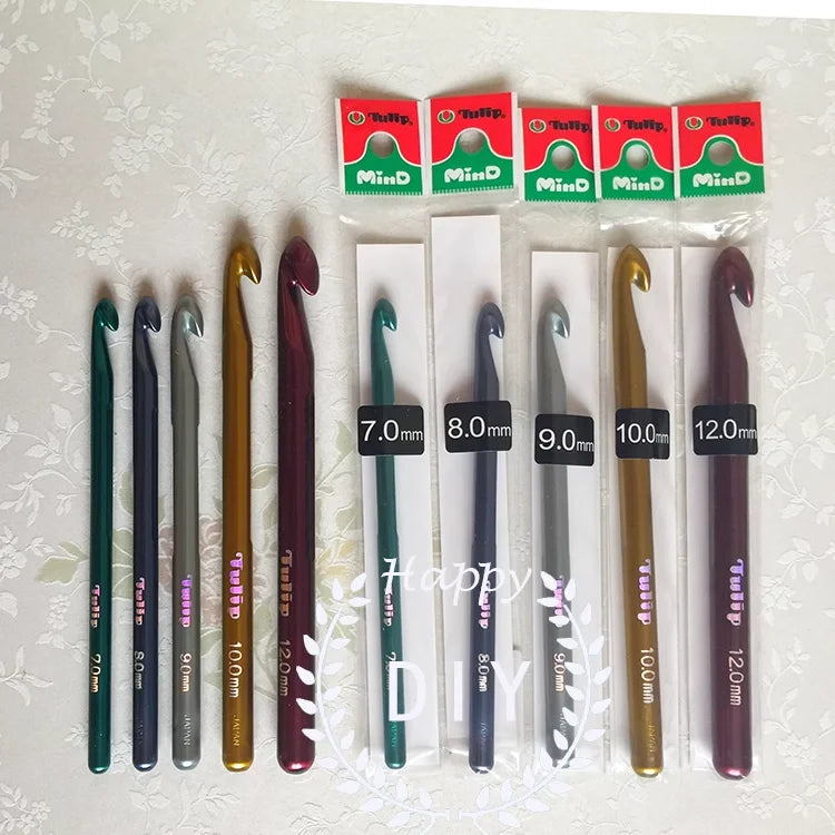 TULIP Hiroshima Super Thick Crochet Hooks 7mm–12mm