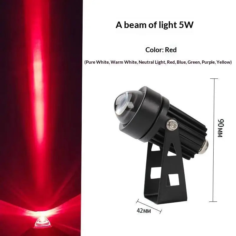 5W IP65 Waterproof LED Outdoor Spotlight & Wall Washer Lawn Light