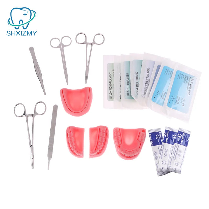 Suture Training Kit – Silicone Practice Pad & Surgical Tools
