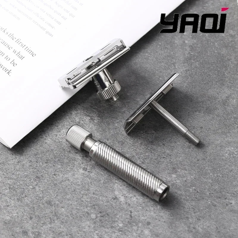 Yaqi Ultima Slope Adjustable Slant Safety Razor – 316 Steel