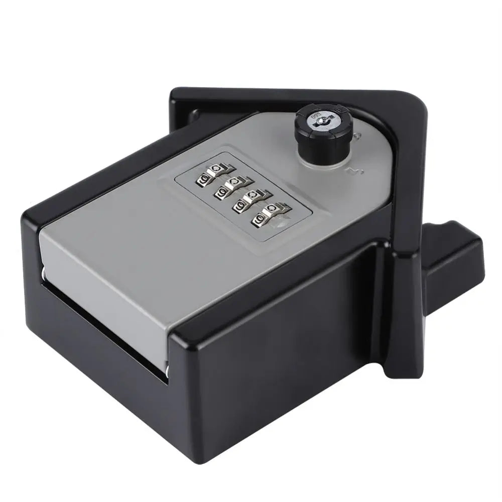 Wall Mounted 4-Digit Combination Key Lock Box – Zinc Alloy