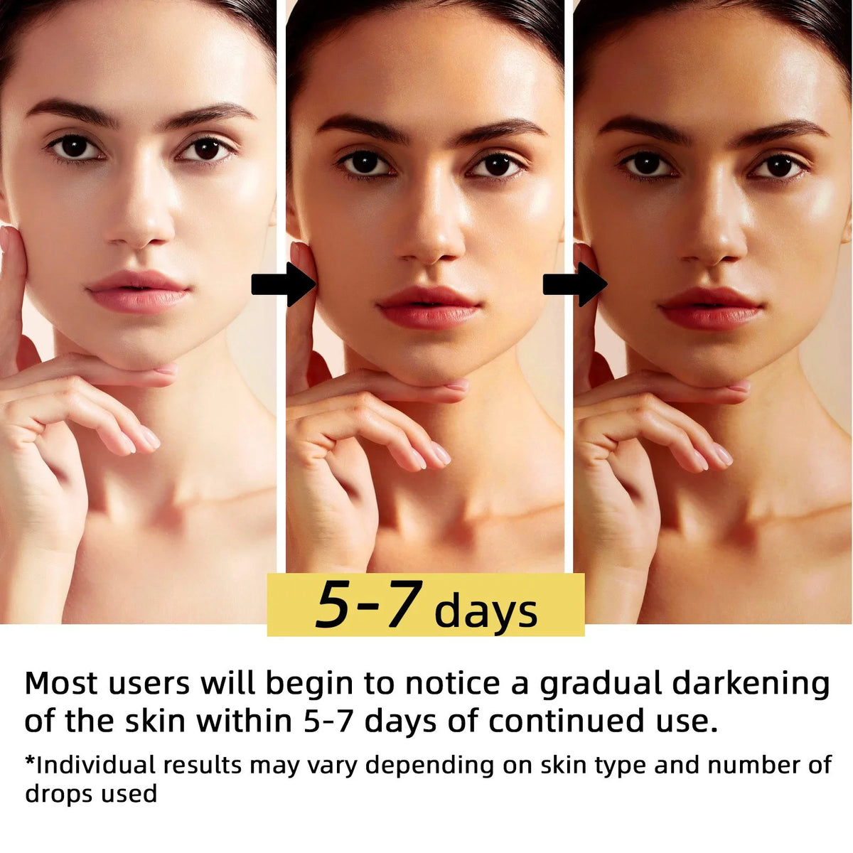 VIBE Sunless Self-Tanning Drops – Natural Bronze Glow 60ml