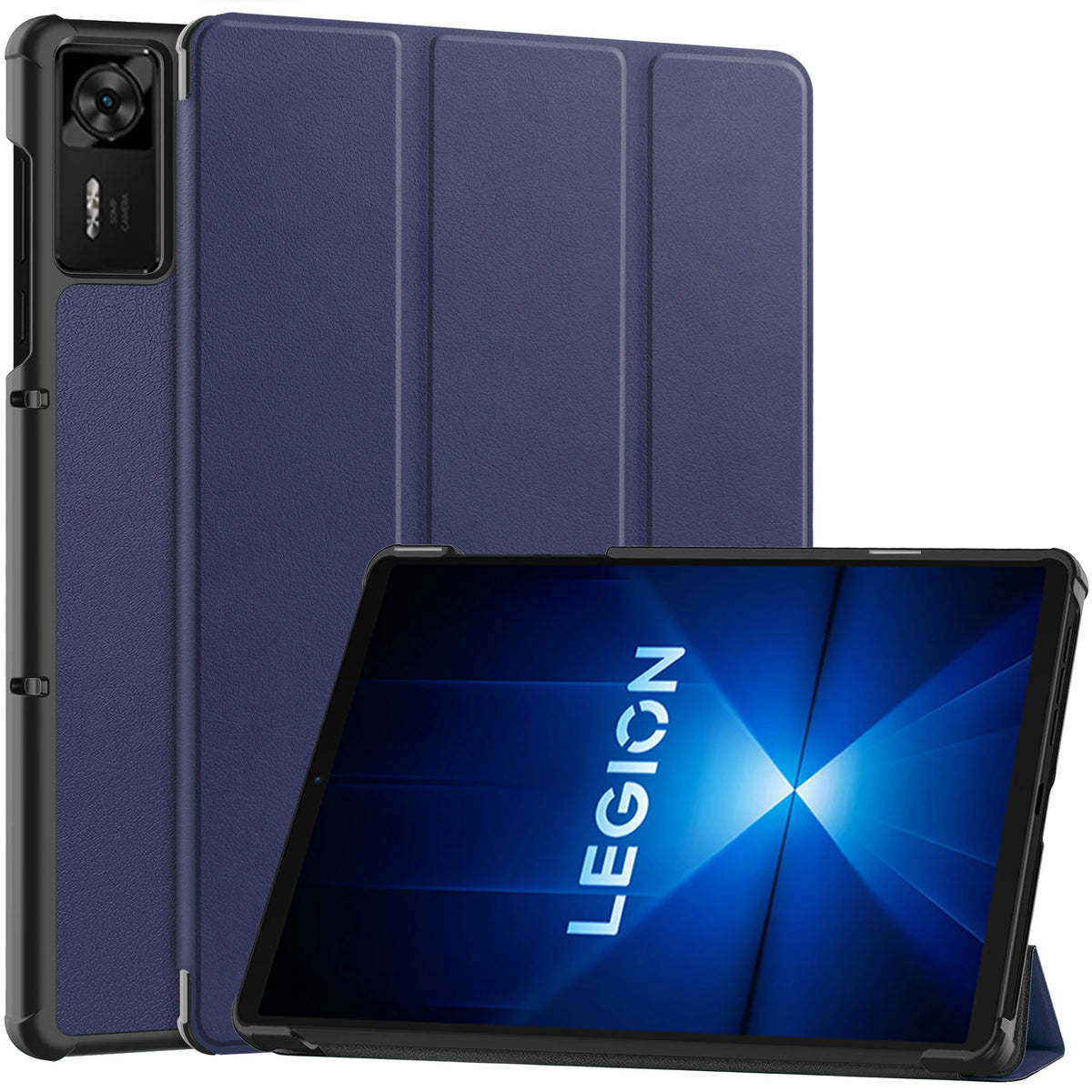 Tri-Fold Hard PU Case for Lenovo Legion Y700 Gen4 8.8"
