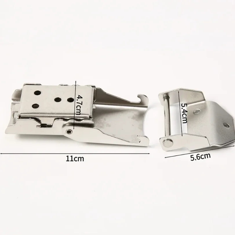 Stainless Steel Motorcycle Trunk Buckle Lock + 2 Keys