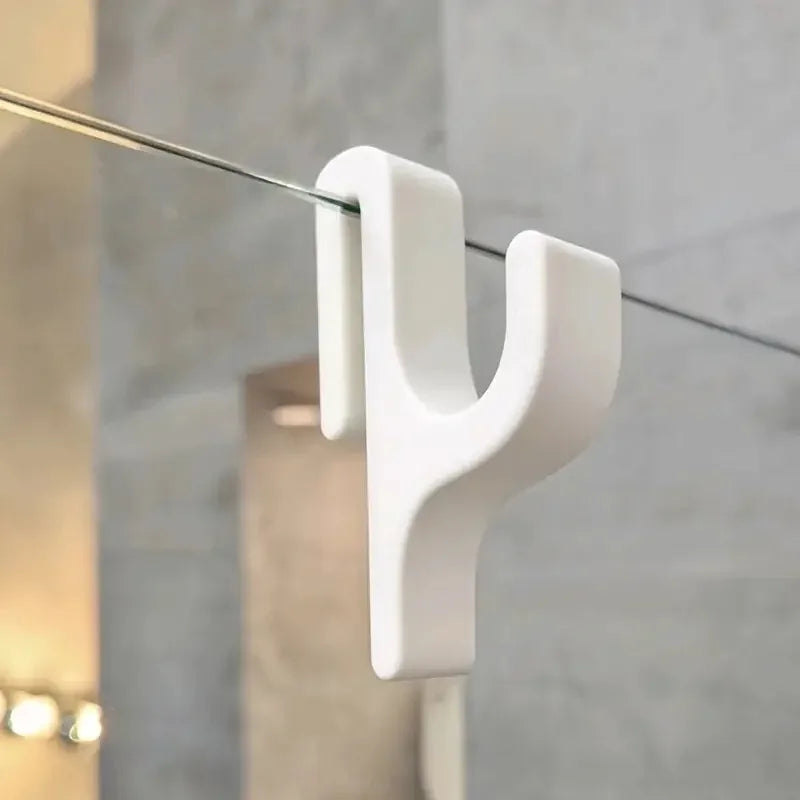 No-Drill Bathroom Hook – Space-Saving Shower Organizer