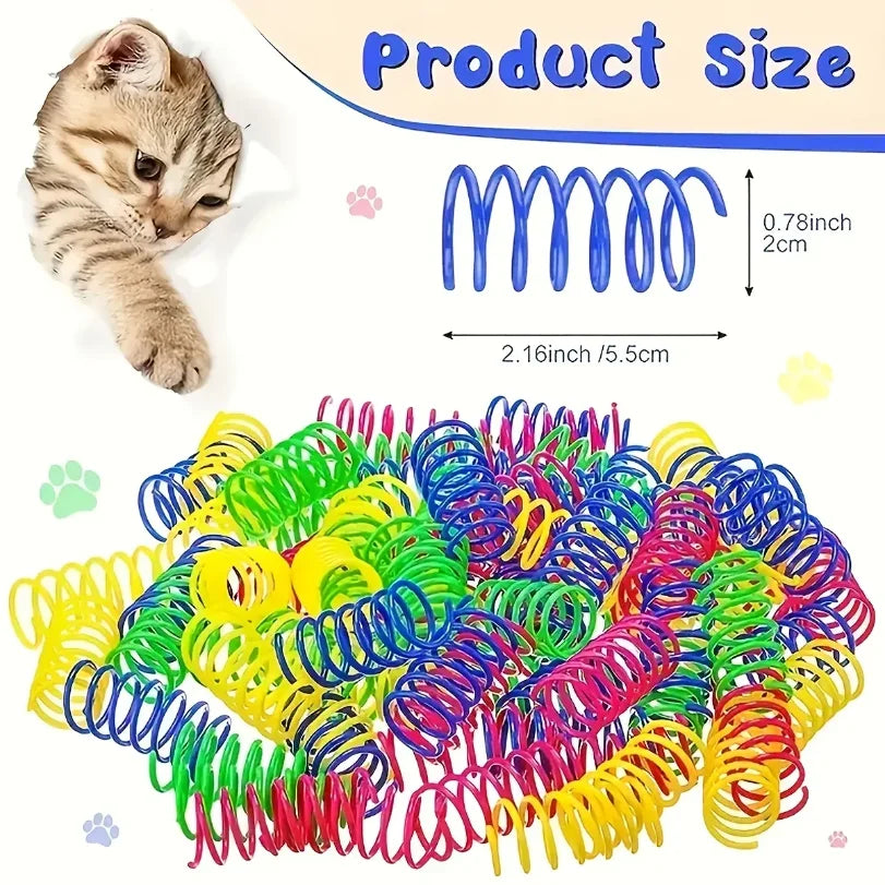 Cat Toys Mixed Pack – 14, 26 or 56 Piece Plastic & Plush Set