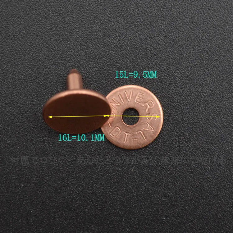 Brass Rivets Pocket Corner Nails – Denim & Leather Fasteners