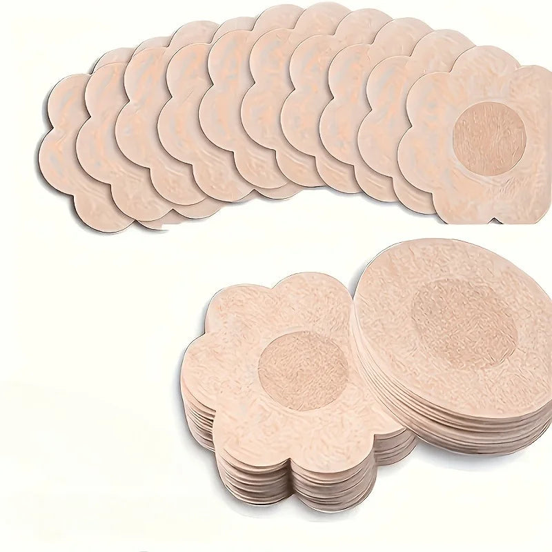 10-Pack Disposable Nipple Covers – Invisible & Breathable