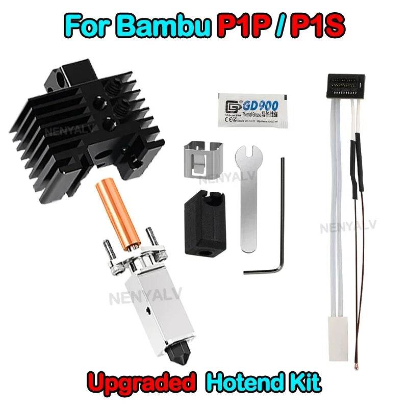 TZ 2.0 Bimetal Hotend Kit for Bambu Lab X1 X1C P1P P1S