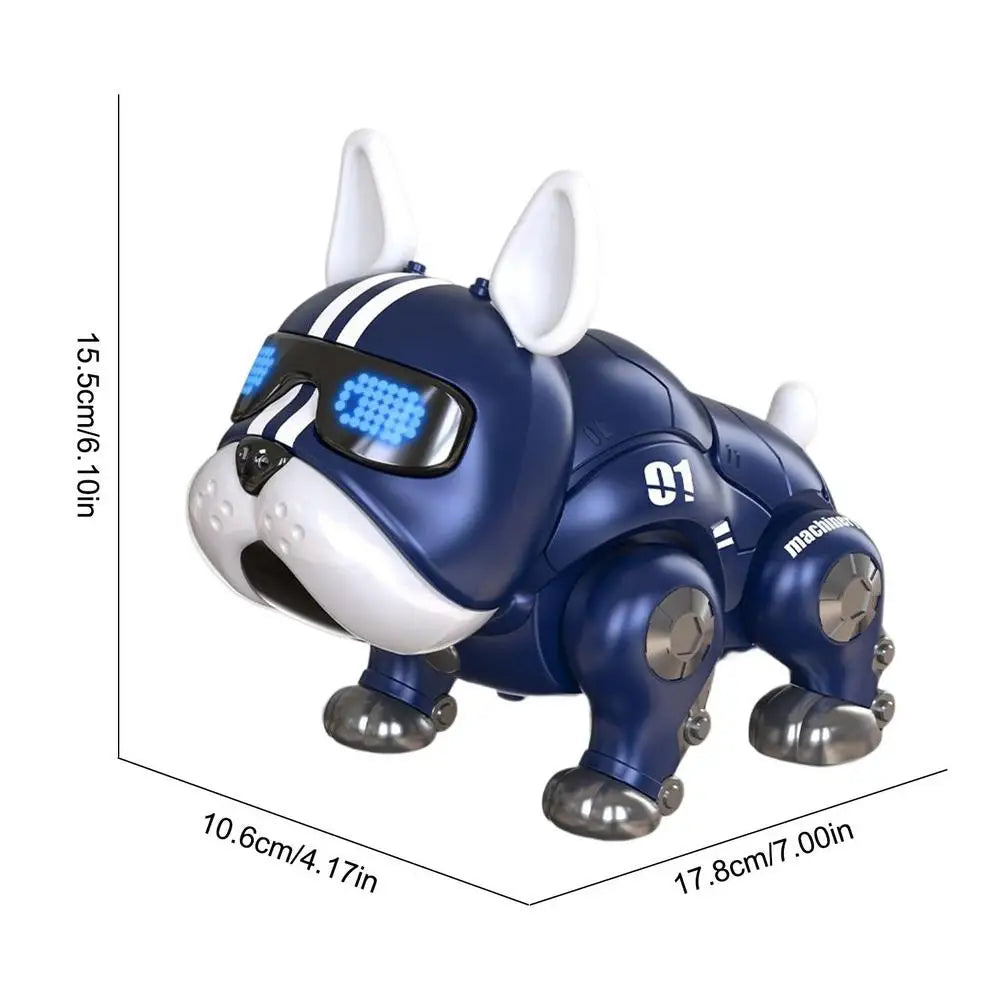 Dancing Robot Dog Toy with Lights & Music for Kids