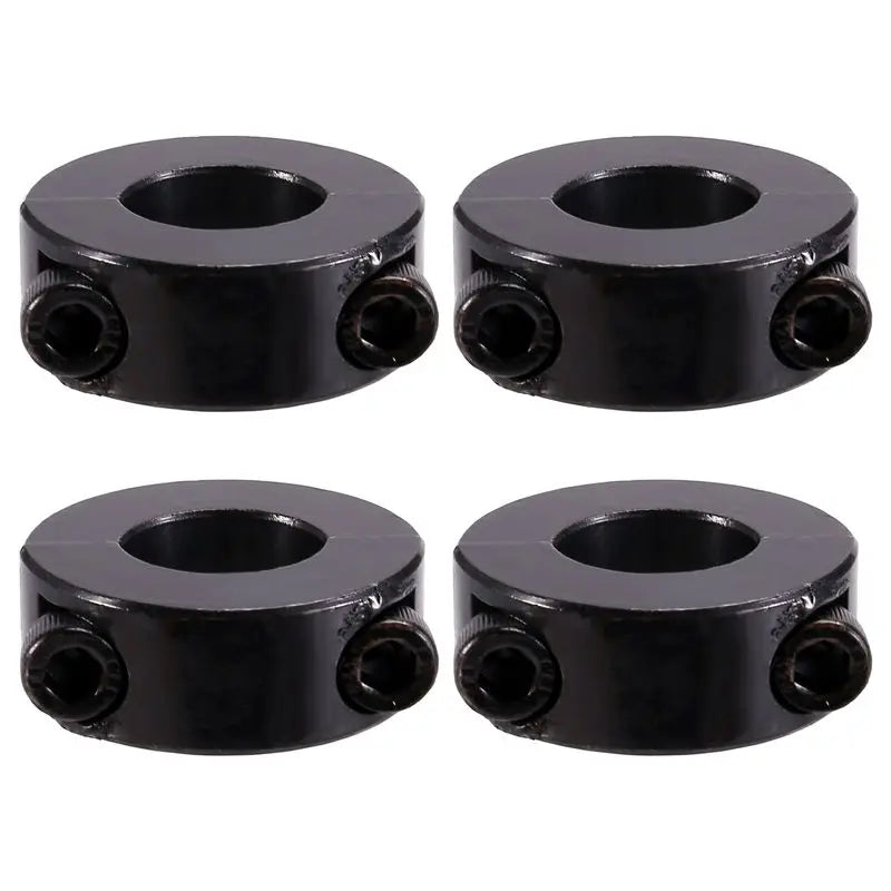 4PCS Double Split Shaft Collars Set Screw 20x40x15mm Steel