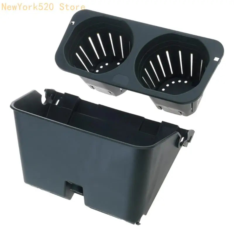 Stackable Wall Hanging Vertical Planter – PP Resin Flower Pot