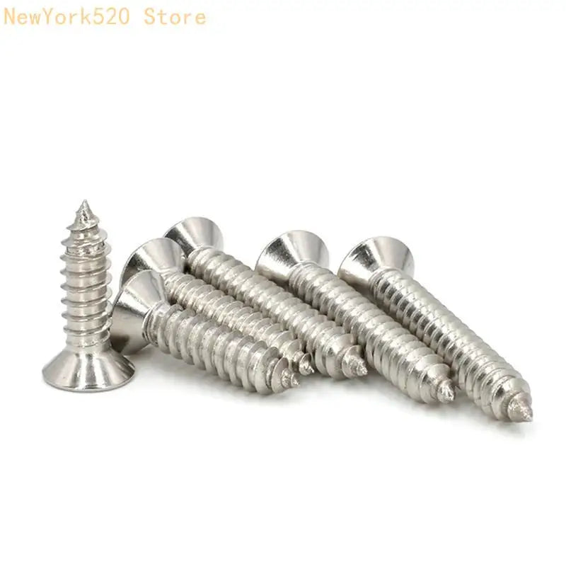 800Pcs 304 Stainless Steel Tapping Screw Assortment Set 8 Sizes