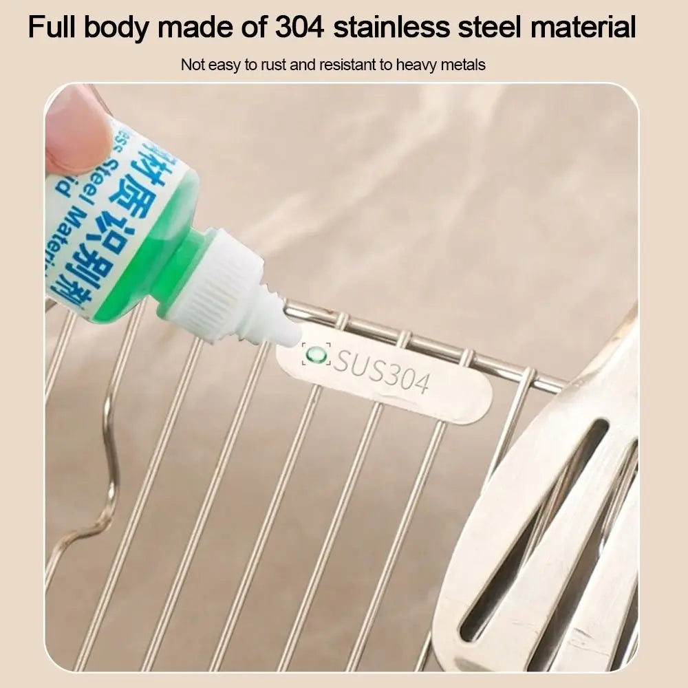 304 Stainless Steel Cooking Rack – BBQ Steamer & Cooling Grid
